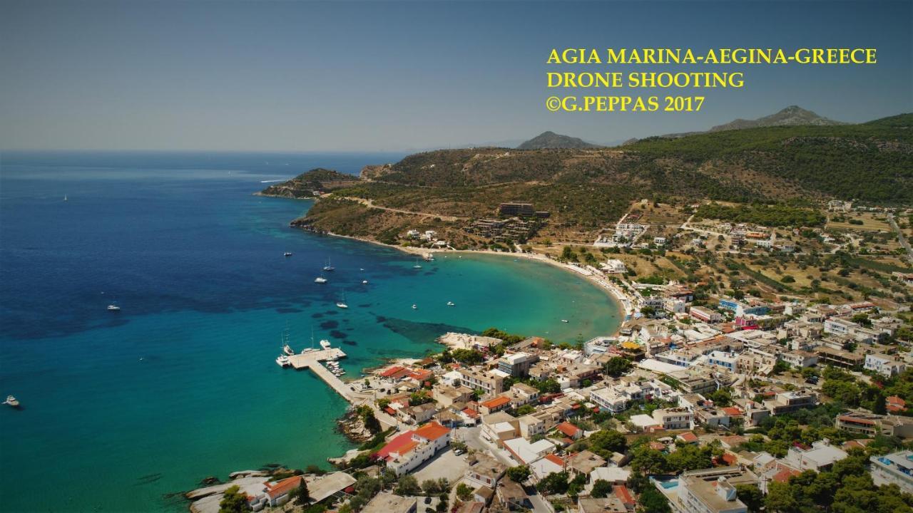 Finikas Rooms Agia Marina  Esterno foto